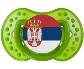 Drapeau Serbie Sucette LOVI Dynamic Vert classique