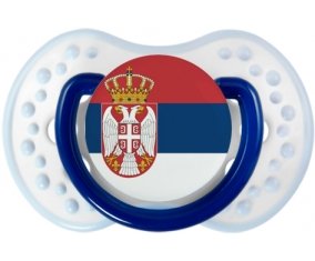 Drapeau Serbie Sucette LOVI Dynamic Marine-blanc-bleu classique