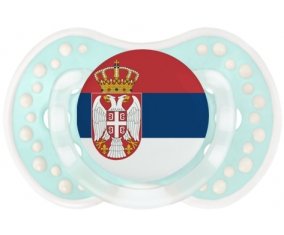 Drapeau Serbie Sucette LOVI Dynamic Retro-turquoise-lagon classique