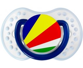 Drapeau les Seychelles Sucete LOVI Dynamic Marine-blanc-bleu classique