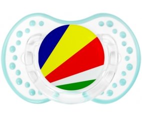 Drapeau les Seychelles Sucete LOVI Dynamic Retro-blanc-lagon classique