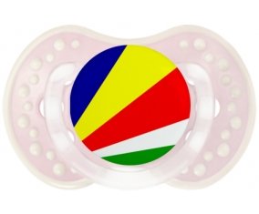 Drapeau les Seychelles Sucete LOVI Dynamic Retro-rose-tendre classique
