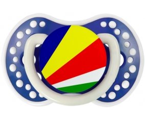 Drapeau les Seychelles Sucete LOVI Dynamic Bleu-marine phosphorescente