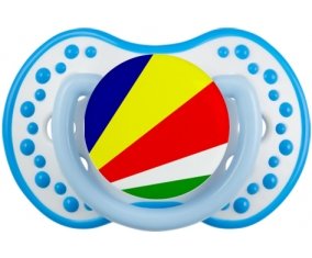 Drapeau les Seychelles Sucete LOVI Dynamic Blanc-bleu phosphorescente