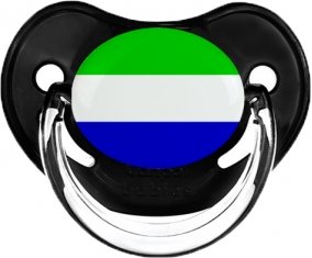 Drapeau Sierra Leone Sucete Physiologique Noir classique