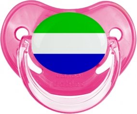 Drapeau Sierra Leone Sucete Physiologique Rose classique