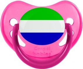 Drapeau Sierra Leone Sucete Physiologique Rose phosphorescente
