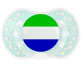 Drapeau Sierra Leone Tétine LOVI Dynamic Retro-turquoise-lagon classique