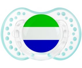 Drapeau Sierra Leone Tétine LOVI Dynamic Retro-blanc-lagon classique