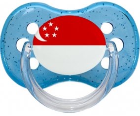 Drapeau Singapour : Sucette Cerise personnalisée