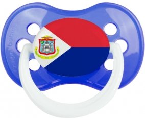 Drapeau Sint Maarten : Sucette Anatomique personnalisée