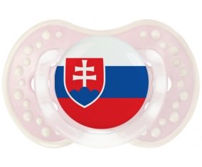 Drapeau Slovaquie Sucete LOVI Dynamic Retro-rose-tendre classique