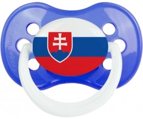 Drapeau Slovaquie : Sucette Anatomique personnalisée