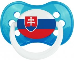 Drapeau Slovaquie Sucete Anatomique Cyan classique