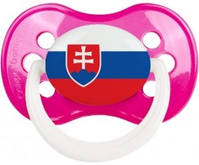 Drapeau Slovaquie Sucete Anatomique Rose foncé classique