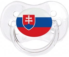 Drapeau Slovaquie Sucete Cerise Transparent classique