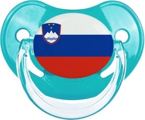 Drapeau Slovénie : Sucette Physiologique personnalisée