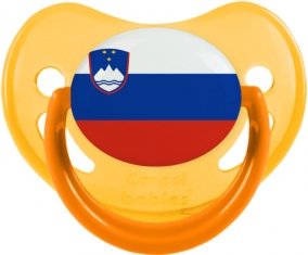 Drapeau Slovénie Sucete Physiologique Jaune phosphorescente