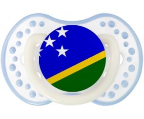 Drapeau îles Salomon Sucette LOVI Dynamic Blanc-cyan classique