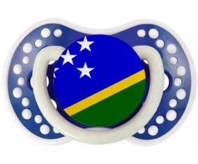 Drapeau îles Salomon Sucette LOVI Dynamic Bleu-marine phosphorescente