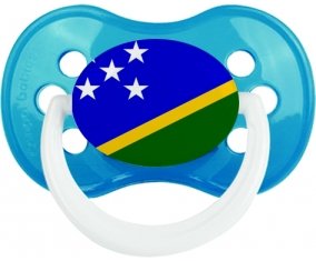 Drapeau îles Salomon Tétine Anatomique Cyan classique