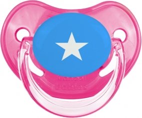 Drapeau Somalie Sucette Physiologique Rose classique