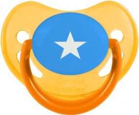 Drapeau Somalie Sucette Physiologique Jaune phosphorescente
