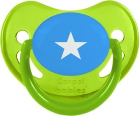 Drapeau Somalie Sucette Physiologique Vert phosphorescente