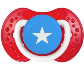 Drapeau Somalie Sucette LOVI Dynamic Blanc-rouge classique