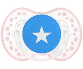 Drapeau Somalie Sucette LOVI Dynamic Retro-blanc-rose-tendre classique