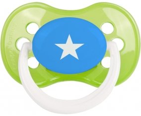 Drapeau Somalie Sucette Anatomique Vert classique