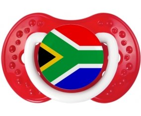 Drapeau Afrique du Sud Sucete LOVI Dynamic Blanc-rouge classique
