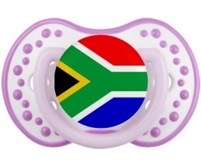 Drapeau Afrique du Sud Sucete LOVI Dynamic Blanc-mauve classique