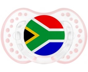 Drapeau Afrique du Sud Sucete LOVI Dynamic Retro-blanc-rose-tendre classique