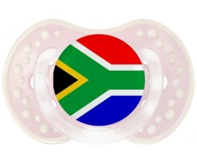 Drapeau Afrique du Sud Sucete LOVI Dynamic Retro-rose-tendre classique