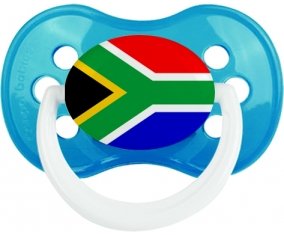 Drapeau Afrique du Sud Sucete Anatomique Cyan classique
