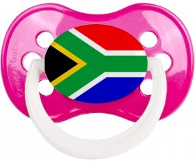 Drapeau Afrique du Sud Sucete Anatomique Rose foncé classique