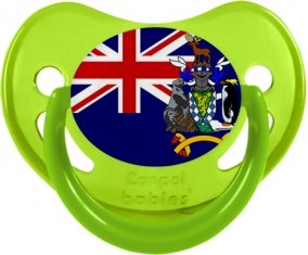 Drapeau Géorgie du Sud et les Îles Sandwich du Sud Sucete Physiologique Vert phosphorescente