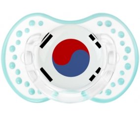 Drapeau Corée du Sud Sucette LOVI Dynamic Retro-blanc-lagon classique