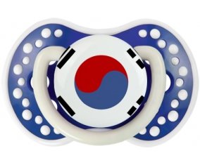 Drapeau Corée du Sud Sucette LOVI Dynamic Bleu-marine phosphorescente