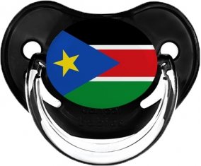 Drapeau Soudan du sud Sucette Physiologique Noir classique