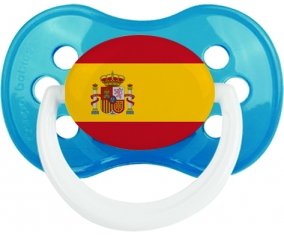 Drapeau Espagne Sucete Anatomique Cyan classique