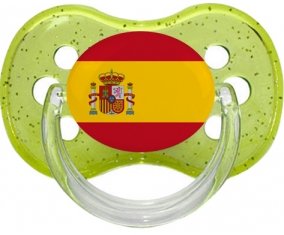 Drapeau Espagne Sucete Cerise Vert à paillette