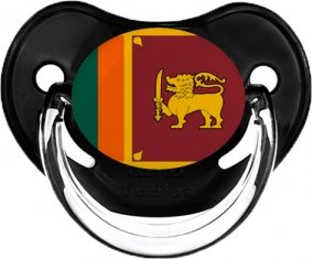Drapeau Sri Lanka Srilanka Sucete Physiologique Noir classique