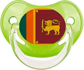 Drapeau Sri Lanka Srilanka Sucete Physiologique Vert classique