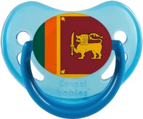 Drapeau Sri Lanka Srilanka Sucete Physiologique Bleue phosphorescente