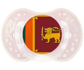 Drapeau Sri Lanka Srilanka Tétine LOVI Dynamic Retro-rose-tendre classique