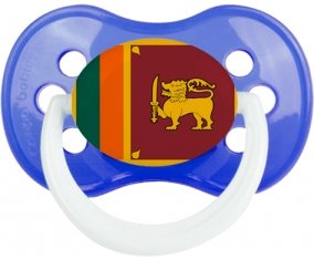 Drapeau Sri Lanka Srilanka Sucette Anatomique Bleu classique