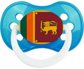 Drapeau Sri Lanka Srilanka Sucette Anatomique Cyan classique