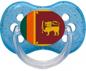 Drapeau Sri Lanka Srilanka : Sucette Cerise personnalisée